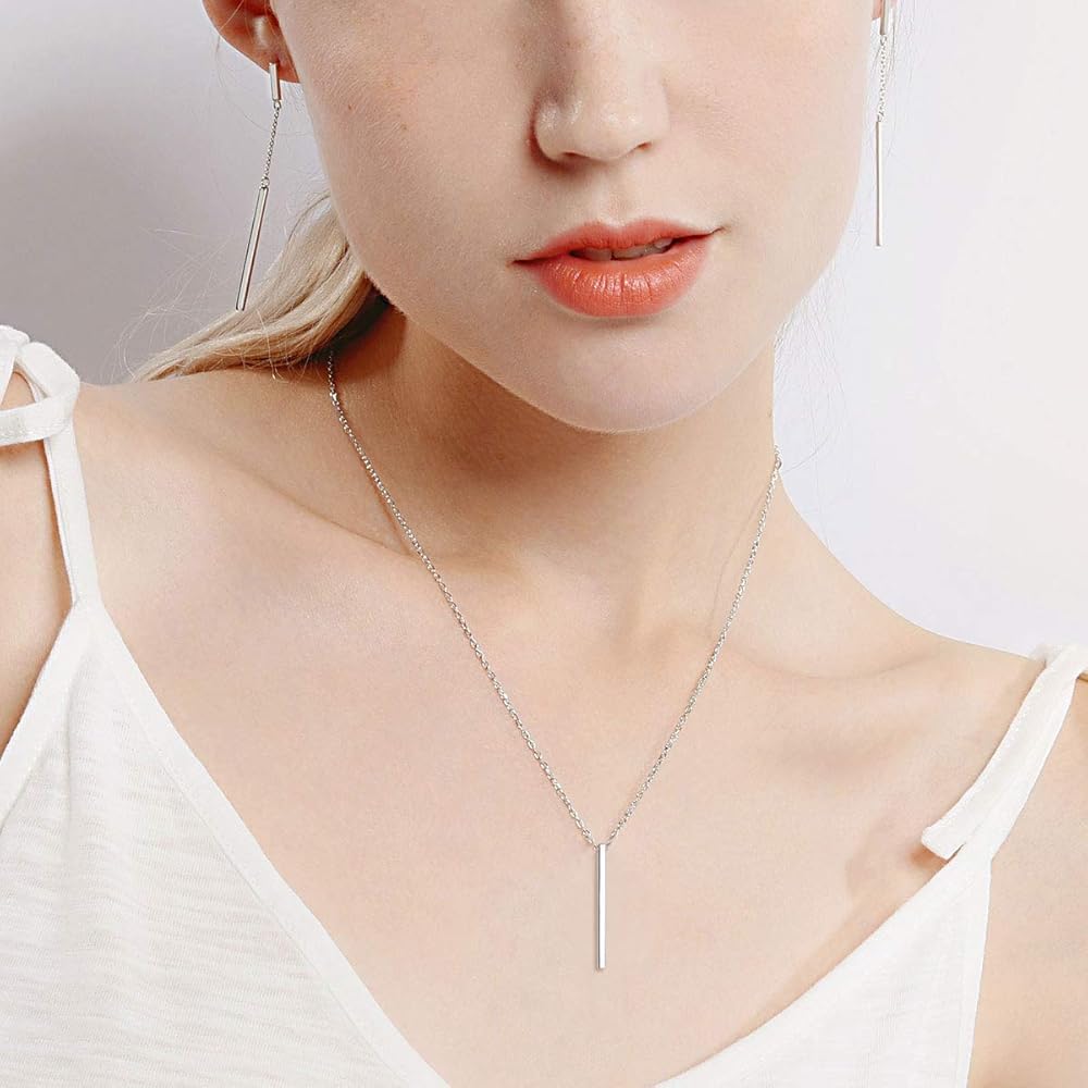 アクセサリー PRY Layered Bar Necklace [slv925] Layered Bar Necklace [slv925] – PRY